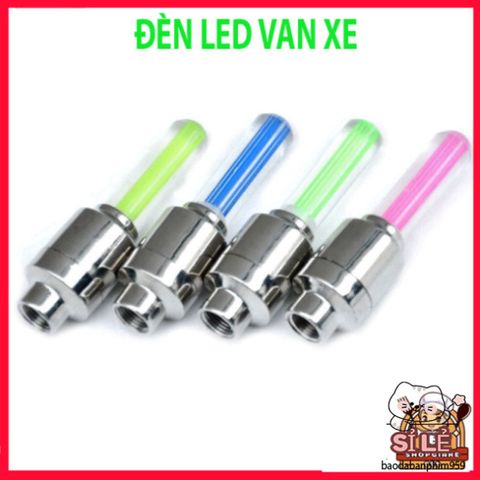 Đèn LED Phát Sáng Chân Van Xe Đạp và Xe Máy GARIN - An Toàn, Kiểu Dáng Hiện Đại, Đa Màu Sắc, Dễ Lắp Đặt