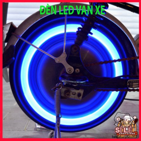 Đèn LED Phát Sáng Chân Van Xe Đạp và Xe Máy GARIN - An Toàn, Kiểu Dáng Hiện Đại, Đa Màu Sắc, Dễ Lắp Đặt