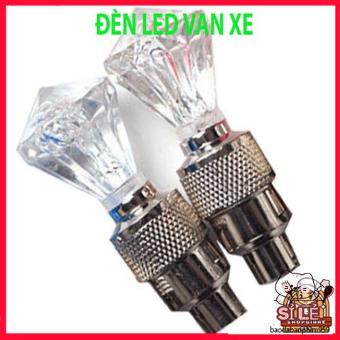 Nắp Đậy Van Xe Đạp Đèn LED Phát Sáng Tự Động - Trang Trí Xe Đạp Màu Sắc Nổi Bật, An Toàn Khi Di Chuyển
