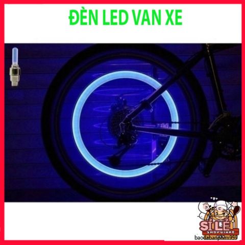 Đèn LED Gắn Van Cho Xe Đạp & Xe Máy - Phụ Kiện Sáng Tạo Tăng Cường An Toàn, Nhiều Màu Sắc Ấn Tượng cho Mọi Chuyến Đi