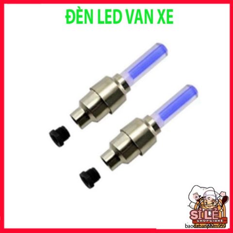Đèn LED Gắn Van Cho Xe Đạp & Xe Máy - Phụ Kiện Sáng Tạo Tăng Cường An Toàn, Nhiều Màu Sắc Ấn Tượng cho Mọi Chuyến Đi