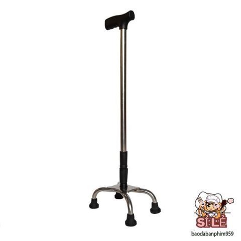 Gậy Chống 3-4 Chân B-933 Cho Người Già, Thiết Kế Vững Chãi và Điều Chỉnh Chiều Cao - Hỗ Trợ Đi Lại An Toàn, Thoải Mái