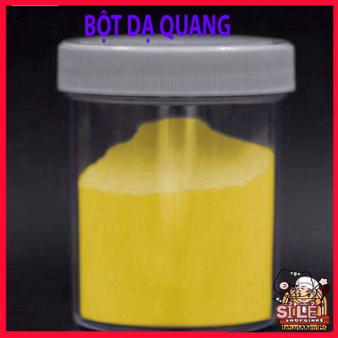 Bột Dạ Quang 40g Màu Vàng Kim - Hiệu Ứng Ánh Sáng Lung Linh Từ Trường Thịnh Sài Gòn - Sáng Tạo Nghệ Thuật ấn Tượng