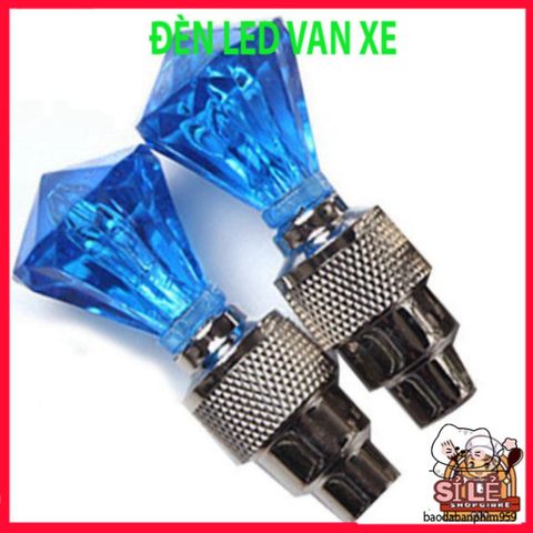 Đèn Van Xe Phát Sáng 7 Màu LED - Phụ Kiện Gắn Bánh Xe Đạp, Xe Máy, Ô Tô An Toàn và Nổi Bật Khi Di Chuyển Đêm