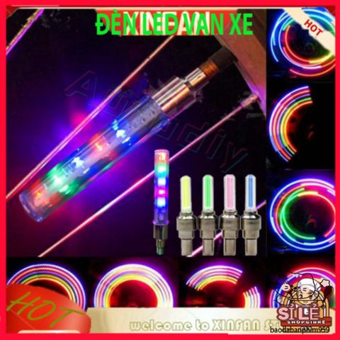 Van LED Gắn Đèn Trang Trí Bánh Xe Ô Tô Xinfan - Đèn Phát Sáng Độc Đáo Cho Xe Hơi, An Toàn và Thời Trang