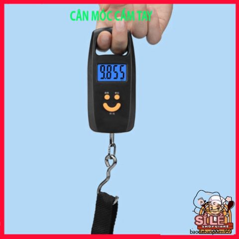 Cân Đi Phượt Cầm Tay 50kg - Cân Điện Tử Mini Tiện Lợi Cho Du Lịch và Mua Sắm, Màn Hình LCD Dễ Đọc, Bền Bỉ và Nhẹ Nhàng
