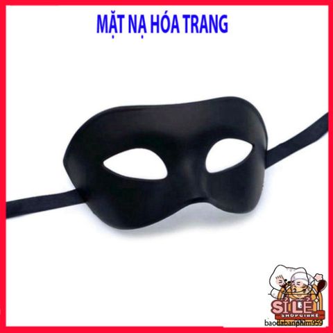 Mặt Nạ Halloween Nửa Mặt Độc Đáo - Phụ Kiện Hóa Trang Cho Tiệc, Cosplay - Sáng Tạo Thú Vị Cho Dịp Lễ Hội