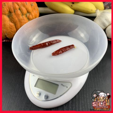 Cân Điện Tử Mini Chính Xác 1g - 5kg cho Thực Phẩm, Gia Vị, Làm Bánh - Thiết Bị Tiện Lợi Cho Nhà Bếp