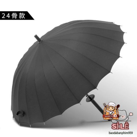 Ô Dù Che Mưa Katana Hình Kiếm Nhật Bản - Chắc Chắn, Thời Trang, Đen Mờ, Phù Hợp Mọi Phong Cách - Hãng Sanami