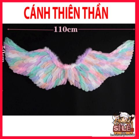 Cánh Thiên Thần Cosplay Người Lớn - Phụ Kiện Halloween Đẹp Mắt, Chụp Ảnh và Biểu Diễn Ấn Tượng, Phong Cách Năng Động và Trẻ Trung