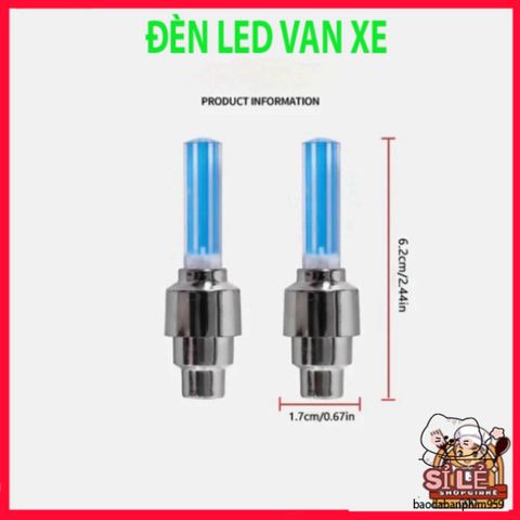 Đèn LED Kích Hoạt Chuyển Động Chống Thấm Cho Xe Đạp, Xe Máy, Ô Tô - Bộ 10 Đèn Trang Trí Bánh Xe An Toàn Ban Đêm