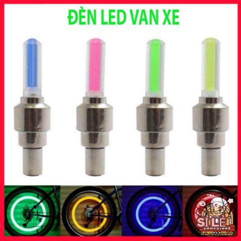 Đèn LED Gắn Bánh Xe Đạp - Phụ Kiện An Toàn Đêm, Tự Động Sáng Khi Di Chuyển, Nhiều Màu Sắc Thú Vị Cho Xe Đạp, Xe Máy, Ô Tô
