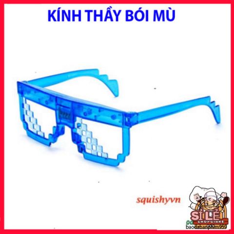Kính LED Thuglife Phát Sáng Độc Đáo - Kính Thời Trang 3 Chấm & 6 Chấm Cho Tiệc Tùng & Sự Kiện - Phụ Kiện Nổi Bật