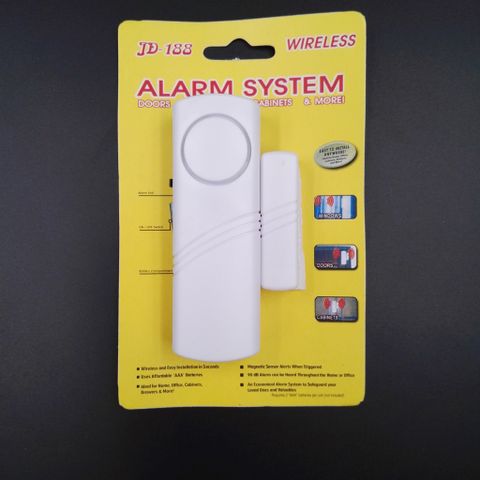 Chuông Cửa Báo Động Thông Minh - Thiết Bị An Ninh Chống Trộm Bằng Pin Dễ Dàng Sử Dụng, Âm Thanh Lớn, Phù Hợp Với Mọi Nơi Trong Nhà