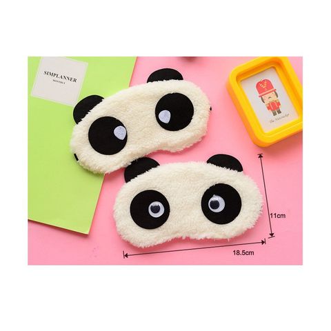Bịt Mắt Ngủ Kute Hình Gấu Trúc - Nhẹ Nhàng, Thoải Mái, Vải Bông Mềm Mịn, Phụ Kiện Chăm Sóc Cá Nhân Cho Giấc Ngủ Tốt Hơn