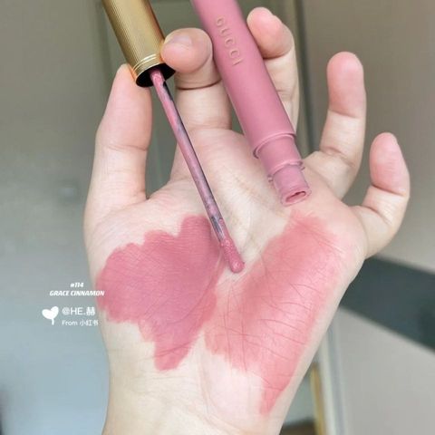 Son Kem Lì Gucci 114 Mildred Rosewood Chính Hãng - Màu 114 Hồng Nâu Sang Trọng, Chống Khô Môi, Dưỡng Ẩm Tối Ưu