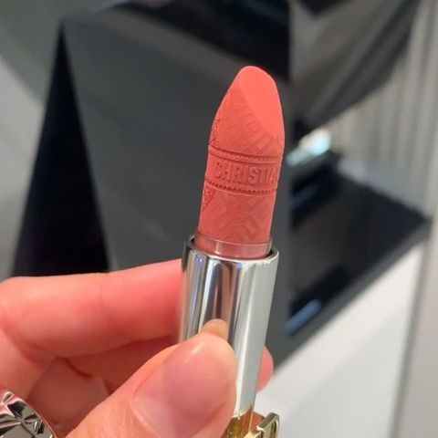 Son Dior Rouge Dior 217 Velvet Limited Edition - Son Môi Hồng Cam Đất Sang Trọng Chính Hãng trong Vỏ Hộp Mạ Vàng