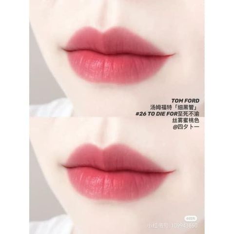 Son Lì Tom Ford TF Lip Color Satin Matte 26 Hồng Đào - Sang Trọng, Chất Lượng Cao, Màu Sắc Đẹp, Chính Hãng