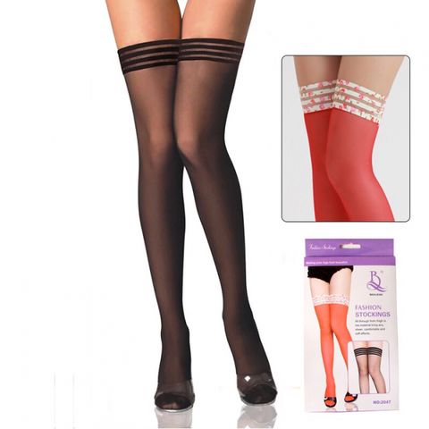 Vớ Trơn Line Sexy - Vớ Thời Trang Quyến Rũ Cao Cấp Cho Nàng, Thiết Kế Đơn Giản Và Tiện Lợi, Phù Hợp Mọi Phong Cách