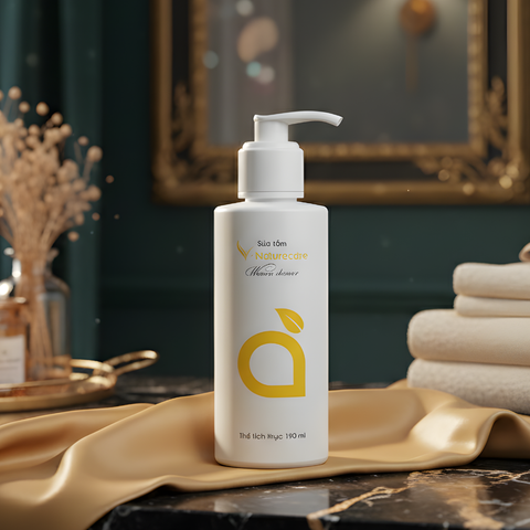 Sữa Tắm V-Naturecare Nữ - Hương Nước Hoa Quyến Rũ, Làm Sạch Da Mịn Màng, Dưỡng Ẩm Tự Nhiên, Trải Nghiệm Thư Giãn Như Spa