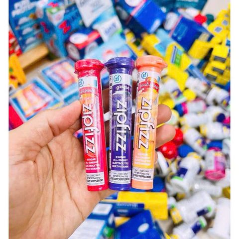 Bột Vitamin và Khoáng Chất Hương Trái Cây Zipfizz - Nước Uống Bổ Sung Năng Lượng và Bù Nước, Hỗ Trợ Tăng Cường Miễn Dịch, 30 Ống