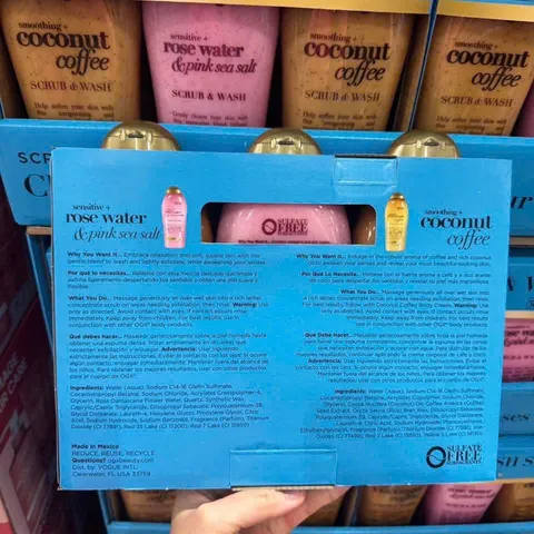 Sữa Tắm Tẩy Tế Bào Chết OGX Coconut Coffee 577ml - Sạch Sâu & Dưỡng Ẩm Cho Da - Hương Thơm Tươi Mát Cà Phê Dừa