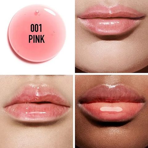 Son Dưỡng Dior Addict Lip Glow Oil 001 Pink - Son Dưỡng Môi Hồng Nhạt Chính Hãng, Cung Cấp Độ Ẩm và Lớp Màu Tự Nhiên