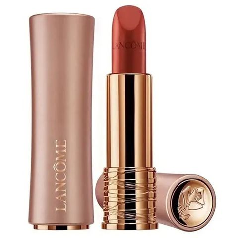 Son Lancome L'absolu Rouge Intimatte 299 French Cashmere - Son Môi Đỏ Gạch Sang Trọng, Chống Nhòe, Chất Mịn Nổi Bật, Quà Tặng Tuyệt Vời
