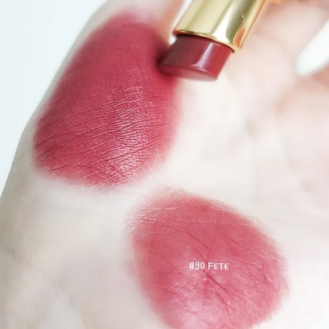 Son Tom Ford Lip Color Satin Matte 90 Fete - Son Môi Cao Cấp Màu Đỏ Hồng Sang Trọng, Dưỡng Ẩm, Độ Bám Lâu, Phù Hợp Nhiều Phong Cách