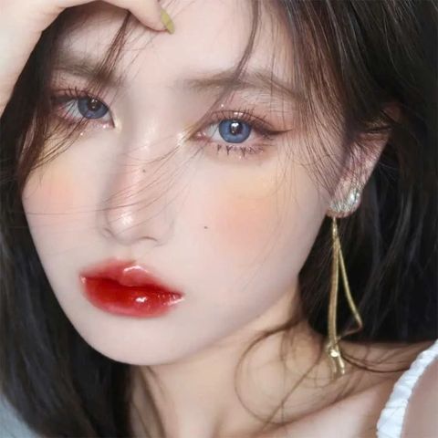 Son Bóng Yves Saint Laurent YSL The Inks Vinyl Cream Lip 416 Chili Provocation - Màu Đỏ Chili Quyến Rũ, Son Dưỡng Ẩm Chính Hãng