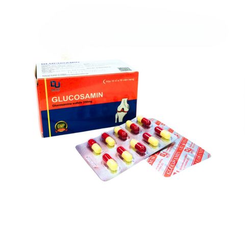 Viên Nang Glucosamin Sulfate 2500mg Đại Uy - Hỗ Trợ Giảm Đau Khớp, Tăng Cường Sụn Khớp - Hộp 100 Viên Giúp Xương Khớp Khỏe Mạnh