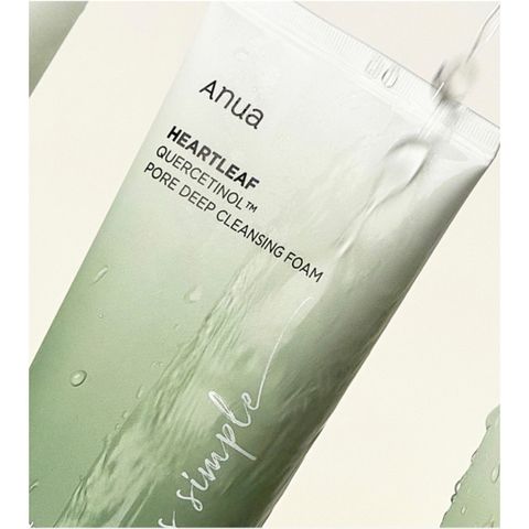 Sữa Rửa Mặt Diếp Cá Heartleaf Quercetinol 150ml - Sạch Sâu, Kiểm Soát Dầu, Phù Hợp Da Nhạy Cảm