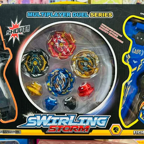Beyblade Con quay rút dây bộ đầy đủ phụ kiện 329-53