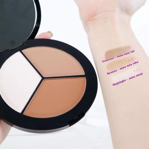 Bảng Phấn Tạo Khối City Color Contour Effects 3 Tone - Dễ Dàng Tạo Đường Nét Đáng Chú Ý Cho Khuôn Mặt, Trang Điểm Hoàn Hảo