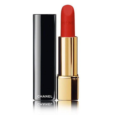 Son Chanel Rouge Allure Velvet 57 Rouge Feu Đỏ Cam - Son Môi Cao Cấp Chính Hãng, Đỏ Cam Quyến Rũ, Thời Trang Thanh Lịch
