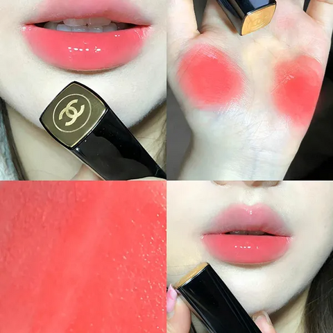 Son Chanel Rouge Allure Velvet 43 La Favorite - Son Môi Cao Cấp Màu Hồng Cam Chính Hãng - Đẹp Tự Nhiên, Quyến Rũ, Dễ Dàng Sử Dụng
