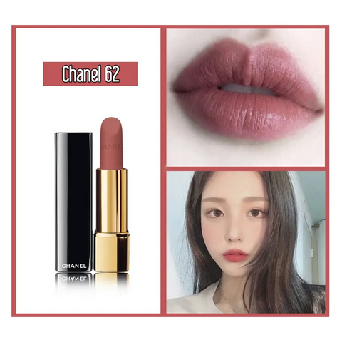 Son Chanel 62 Libre - Màu Hồng Đất Cao Cấp Chính Hãng - Chất Son Mềm Mịn, Huyền Bí & Sang Trọng Cho Đôi Môi Quyến Rũ