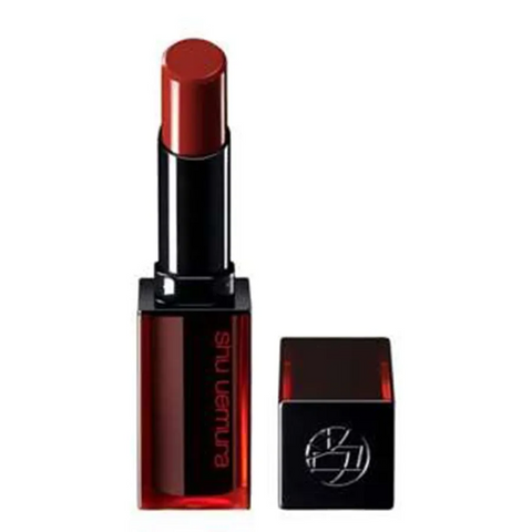 Son Shu Uemura Rouge Unlimited Amplified Lacquer AL BR 787 - Màu Đỏ Nâu Cao Cấp, Chăm Sóc Môi, Độ Bền Màu Cao, Sang Trọng