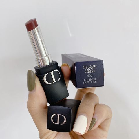 Son Dior Rouge Dior Refillable Lipstick 400 Nâu Chocolate Velvet - Son Môi Chính Hãng Pháp, Chất Son Mềm Mịn, Bền Màu