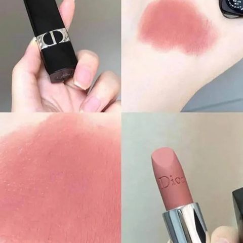 Son Dior Matte 100 Hồng Nude Look Chính Hãng - Son Môi Tự Nhiên, Cấp Ẩm, Sang Trọng, Phong Cách Thanh Lịch, Xu Hướng Trang Điểm 2023