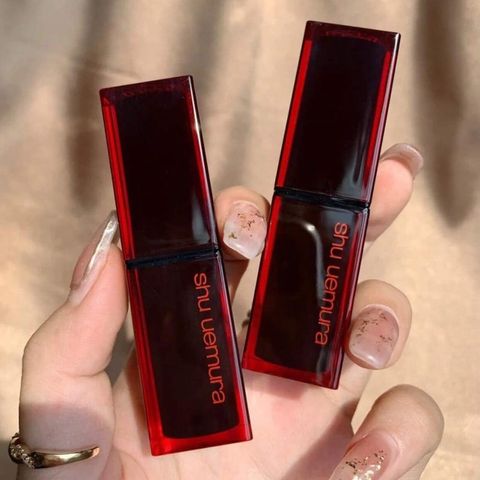 Son Shu Uemura Rouge Unlimited Amplified A OR 598 Cam Cháy - Son Môi Cao Cấp Thời Thượng 2026 Chính Hãng, Độ Bám Màu Tốt