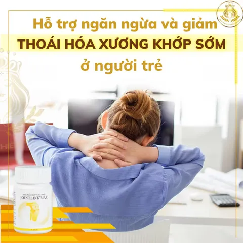 Viên Uống Jointlink Max - Hỗ Trợ Giảm Đau Nhức Xương Khớp, Thoái Hóa Khớp, Tốt Cho Người Trung Niên, Bảo Vệ Sụn Khớp