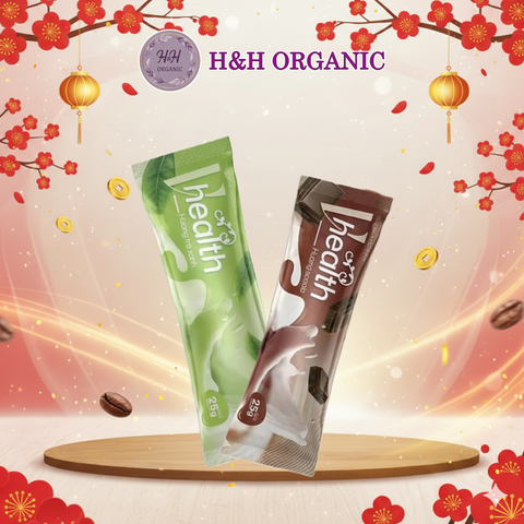 Bột Dinh Dưỡng VHealth 500g - Hương Vị Matcha Thanh Nhẹ & Socola Ngon Ngọt, Dễ Uống, Bổ Sung Dinh Dưỡng Mỗi Ngày
