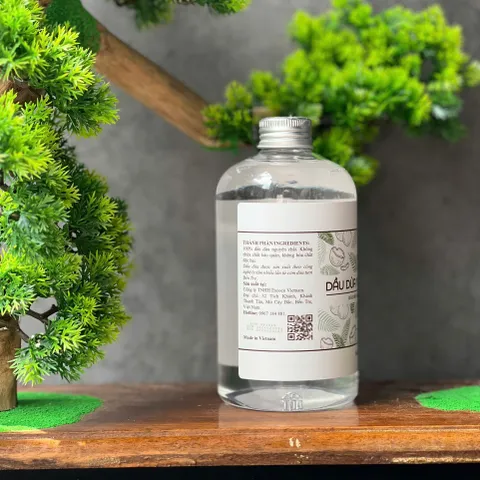 Dầu Dừa Tách Lạnh Escoco 500ml - Dầu dừa ép lạnh ly tâm Dưỡng Da, Dưỡng Tóc, Không Hóa Chất, Nguyên Chất Việt Nam