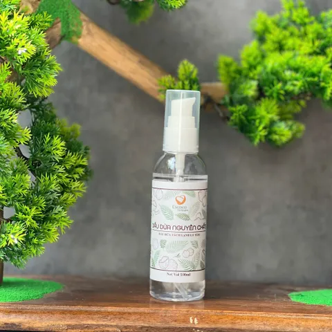 Dầu Dừa Tách Lạnh Ly Tâm Escoco 100ml - Dinh Dưỡng Tự Nhiên, Dưỡng Ẩm Da, Giúp Tóc Mượt Khỏe, Không Chất Bảo Quản, Xuất Xứ Việt Nam