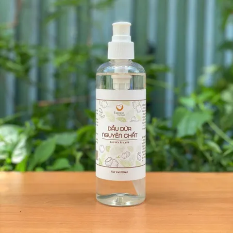 Dầu Dừa ép Lạnh Escoco 250ml - Dưỡng Da, Dưỡng Tóc, Giữ Ẩm Tự Nhiên, Thực Phẩm Chất lượng Cao, Xuất Xứ Việt Nam