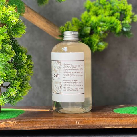 Dầu Dừa Thủ Công Escoco 500ml - 100% Nguyên Chất, Dưỡng Ẩm Da, Làm Mềm Tóc, Tẩy Trang Tự Nhiên, Thích Hợp Cho Trẻ Nhỏ