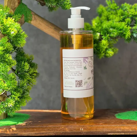 Sữa Tắm Dừa Escoco 500ml - Dưỡng Ẩm Da Thiên Nhiên, Hương Thơm Dịu Nhẹ, Từ Dầu Dừa và Các Loại Dầu Thiên Nhiên