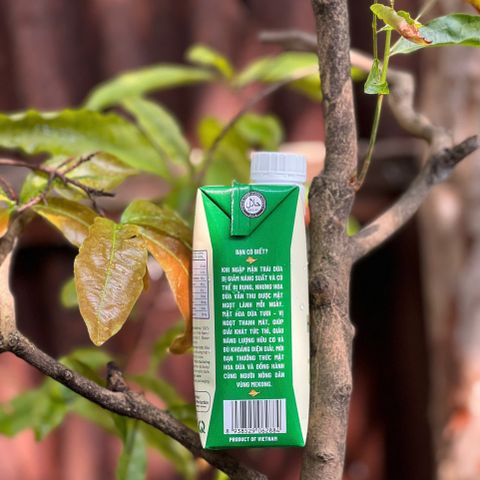 Mật Hoa Dừa Tươi Organic Sokfarm 330ml - Thức Uống Giải Khát Tự Nhiên, Ngọt Thanh Mát, Không Chất Bảo Quản