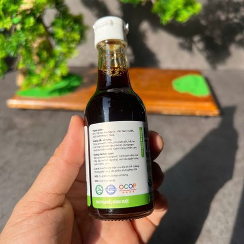 Nước Tương Mật Hoa Dừa Organic Sokfarm Ít Muối 60ml - Gia Vị Hữu Cơ Không Đậu Nành, Gluten, 100% Tự Nhiên, Chất Lượng Cao